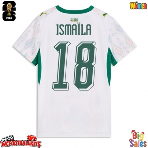 Senegal Ismaila Sarr #18 Replica Home Stadium Shirt for Women World Cup 2026 Short Sleeve